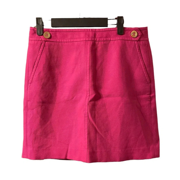 TALBOTS HOT PINK SKIRT - Picture 1 of 5